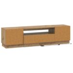 vidaXL LED TV kabinet Dub artisan Kompozitné drevo – Obrázok 6