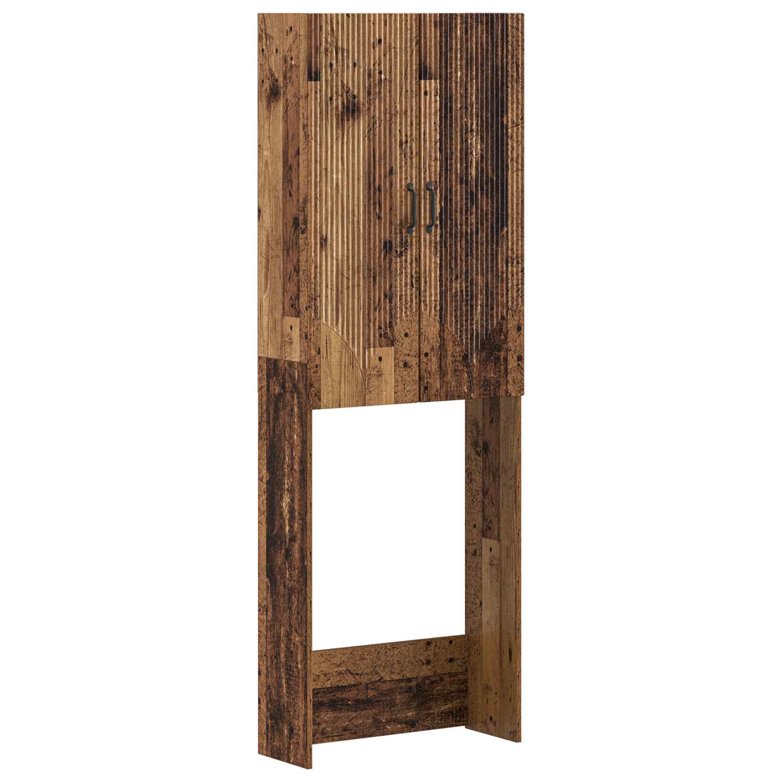 897363_1.jpg vidaXL Toaletná skriňa HOORN Staré drevo 66 x 25,5 x 190 cm – Obrázok 1