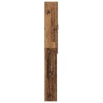 vidaXL Toaletná skriňa HOORN Staré drevo 66 x 25,5 x 190 cm – Obrázok 4
