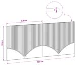 vidaXL Hlavová doska na stenu HOORN Dymový dub Kompozitné drevo – Obrázok 9