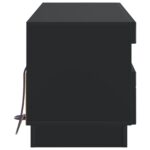 vidaXL LED TV kabinet Čierna Kompozitné drevo – Obrázok 5