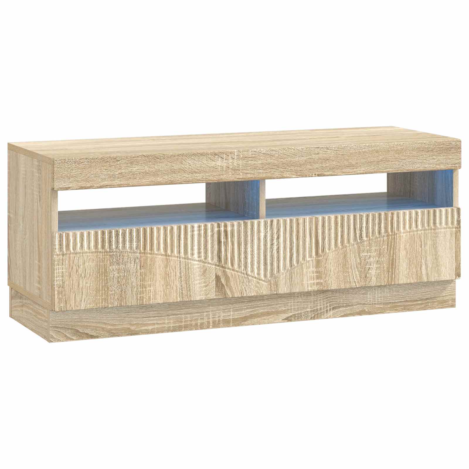897427_1.jpg vidaXL LED TV kabinet Dub sonoma Kompozitné drevo – Obrázok 1