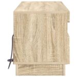 vidaXL LED TV kabinet Dub sonoma Kompozitné drevo – Obrázok 5