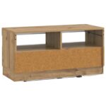 vidaXL LED TV kabinet Dub artisan Kompozitné drevo – Obrázok 6