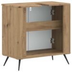 vidaXL Kúpeľňová skrinka pod umývadlo BREDA Dub artisan – Obrázok 5