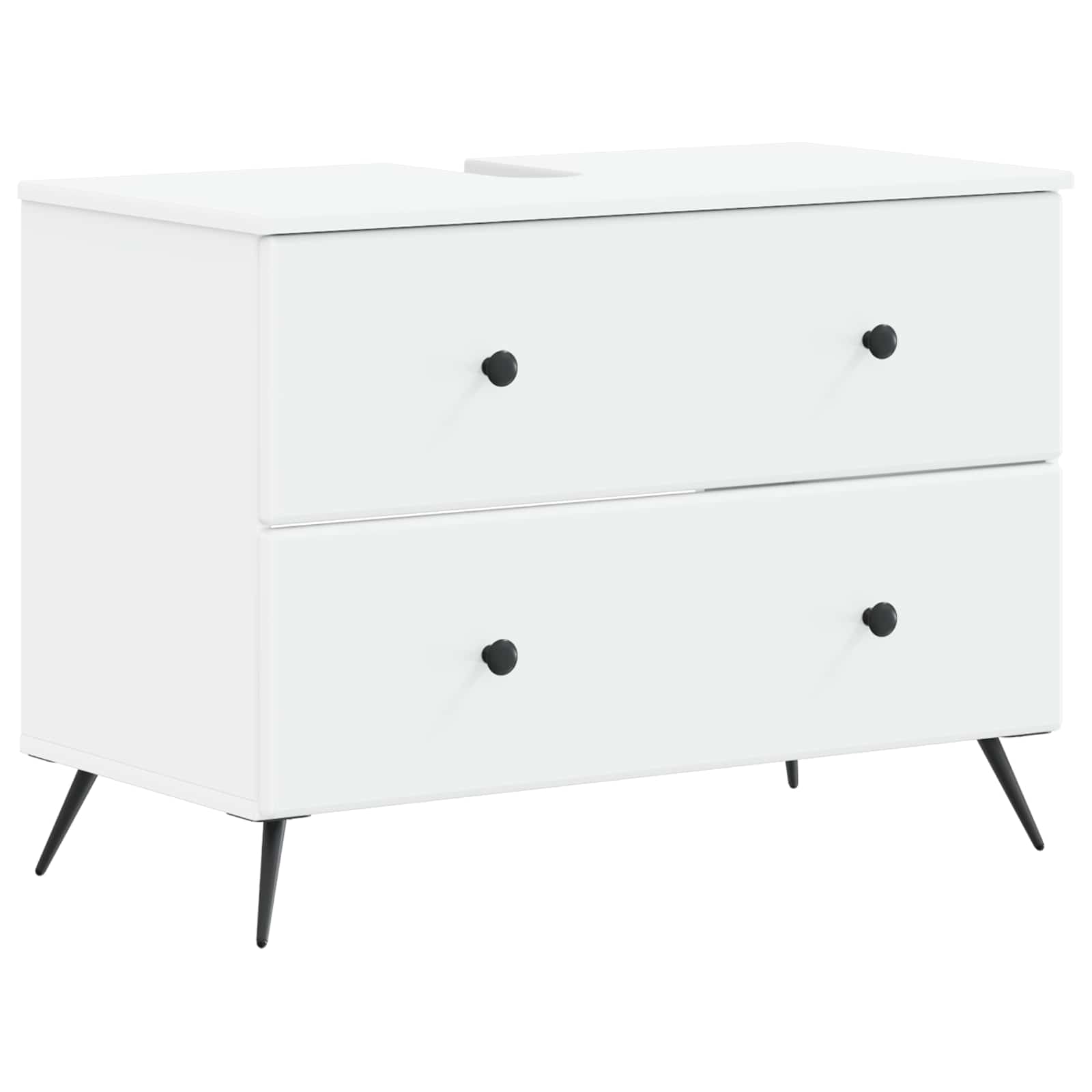 897455_1.jpg vidaXL Kúpeľňová skrinka pod umývadlo BREDA Biela 82 x 41 x 59 cm – Obrázok 1