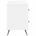 vidaXL Kúpeľňová skrinka pod umývadlo BREDA Biela 82 x 41 x 59 cm – Obrázok 4