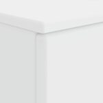 vidaXL Kúpeľňová skrinka pod umývadlo BREDA Biela 82 x 41 x 59 cm – Obrázok 6