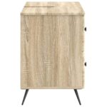 vidaXL Kúpeľňová skrinka pod umývadlo BREDA Dub sonoma 82 x 41 x 59 cm – Obrázok 4