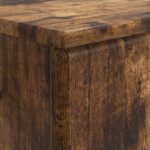 vidaXL Kúpeľňová skrinka pod umývadlo BREDA Dymový dub 82 x 41 x 59 cm – Obrázok 6