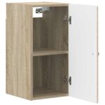 vidaXL Kúpeľňová nástenná skriňa BREDA Dub sonoma 30 x 31 x 59 cm – Obrázok 2
