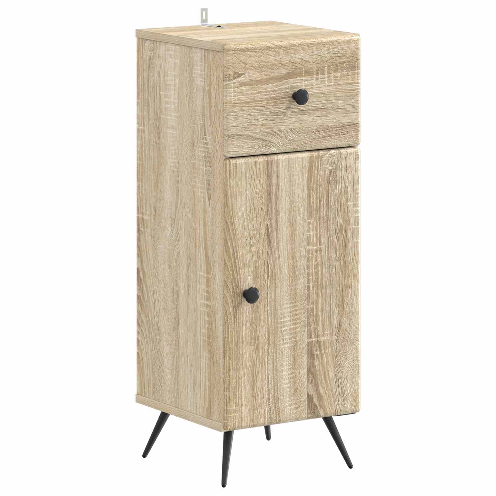 897487_1.jpg vidaXL Kúpeľňová úložná skriňa BREDA Dub sonoma 30 x 31 x 80 cm – Obrázok 1
