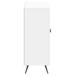 vidaXL Kúpeľňová úložná skriňa BREDA Biela 59,5 x 31 x 80 cm – Obrázok 4