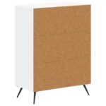 vidaXL Kúpeľňová úložná skriňa BREDA Biela 59,5 x 31 x 80 cm – Obrázok 5
