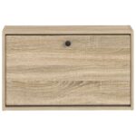 vidaXL Nástenný botník BREDA 71 x 17 x 43 cm Kompozitné drevo – Obrázok 3
