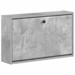 vidaXL Nástenný botník BREDA 71 x 17 x 43 cm Kompozitné drevo