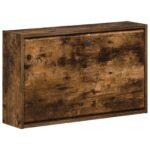 vidaXL Nástenný botník BREDA 71 x 17 x 43 cm Kompozitné drevo