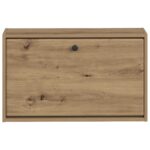 vidaXL Nástenný botník BREDA 71 x 17 x 43 cm Kompozitné drevo – Obrázok 3