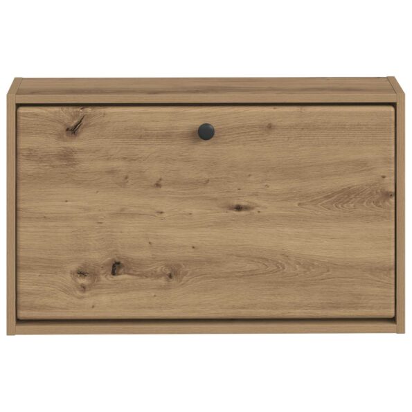 vidaXL Nástenný botník BREDA 71 x 17 x 43 cm Kompozitné drevo – Obrázok 3