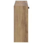 vidaXL Nástenný botník BREDA 71 x 17 x 43 cm Kompozitné drevo – Obrázok 4