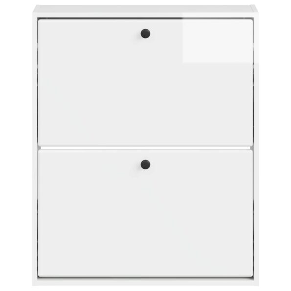 vidaXL Nástenný botník BREDA 71 x 17 x 86 cm Kompozitné drevo – Obrázok 3