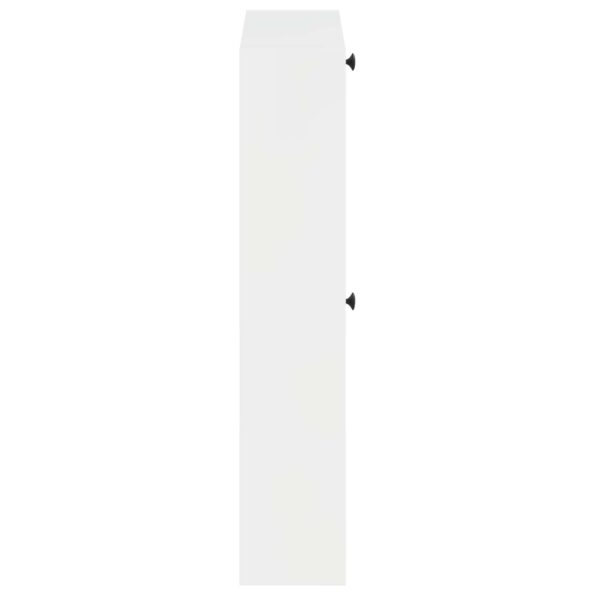 vidaXL Nástenný botník BREDA 71 x 17 x 86 cm Kompozitné drevo – Obrázok 4