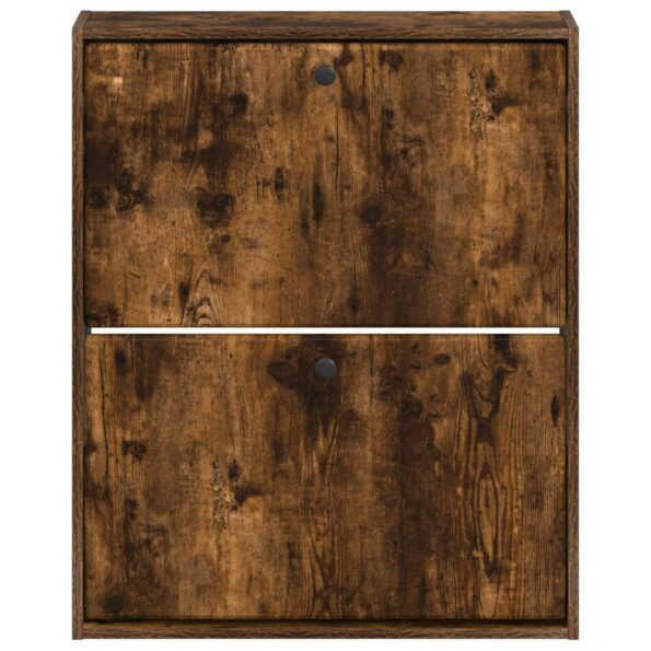 vidaXL Nástenný botník BREDA 71 x 17 x 86 cm Kompozitné drevo – Obrázok 3