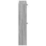 vidaXL Nástenný botník BREDA 71 x 17 x 86 cm Kompozitné drevo – Obrázok 4