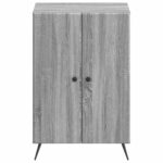 vidaXL Skriňa na topánky BREDA 59,5 x 39,5 x 90 cm Kompozitné drevo – Obrázok 3