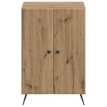 vidaXL Skriňa na topánky BREDA 59,5 x 39,5 x 90 cm Kompozitné drevo – Obrázok 3
