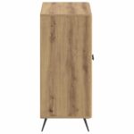 vidaXL Skriňa na topánky BREDA 59,5 x 39,5 x 90 cm Kompozitné drevo – Obrázok 4
