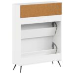vidaXL Skriňa na topánky BREDA 78 x 24 x 103 cm Kompozitné drevo – Obrázok 5