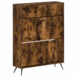 vidaXL Skriňa na topánky BREDA 78 x 24 x 103 cm Kompozitné drevo