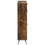 vidaXL Skriňa na topánky BREDA 78 x 24 x 103 cm Kompozitné drevo – Obrázok 4