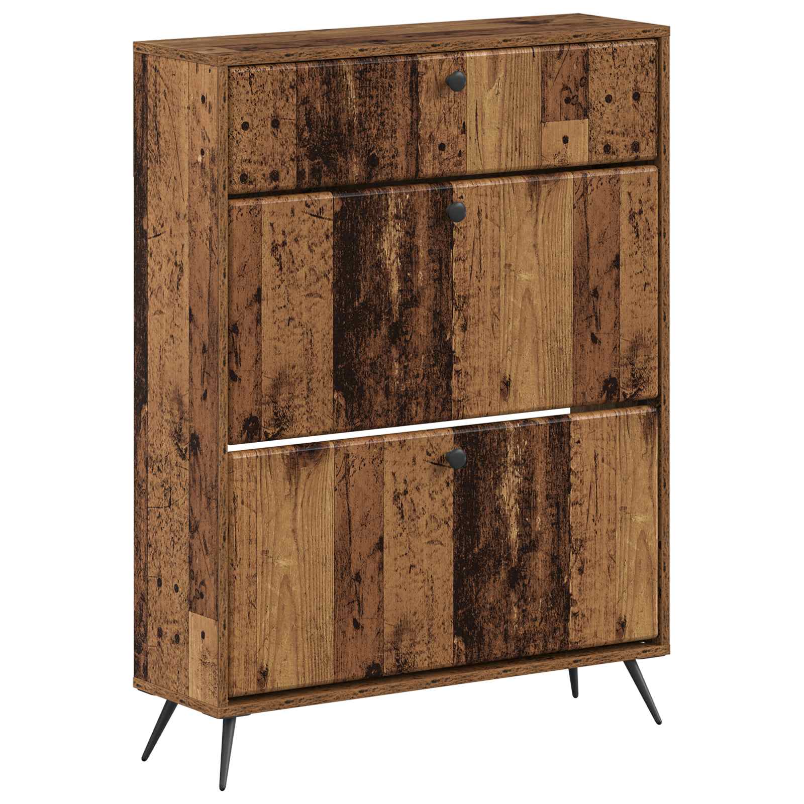897543_1.jpg vidaXL Skriňa na topánky BREDA 78 x 24 x 103 cm Kompozitné drevo – Obrázok 1