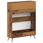 vidaXL Skriňa na topánky BREDA 78 x 24 x 103 cm Kompozitné drevo – Obrázok 5
