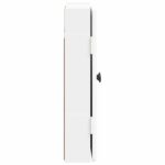 vidaXL Skriňa na terč BREDA Biela 52,5 x 10,5 x 53,5 cm – Obrázok 4