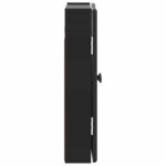 vidaXL Skriňa na terč BREDA Čierna 52,5 x 10,5 x 53,5 cm – Obrázok 4