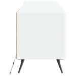 vidaXL LED TV kabinet Biela Kompozitné drevo – Obrázok 5