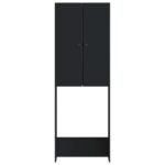 vidaXL Toaletná skriňa BREDA Čierna 66 x 25,5 x 190 cm – Obrázok 3