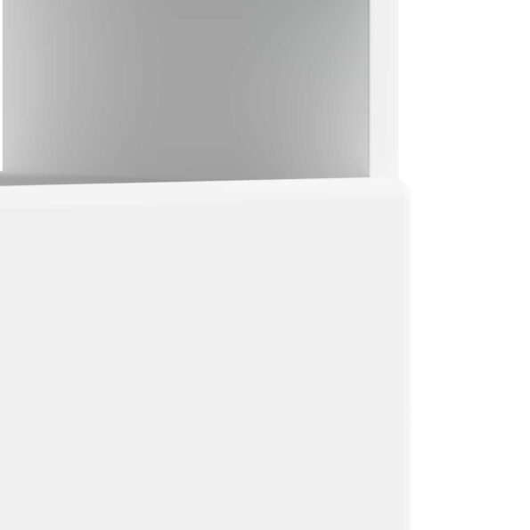 vidaXL LED TV kabinet Biela Kompozitné drevo – Obrázok 7