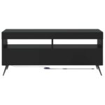 vidaXL LED TV kabinet Čierna Kompozitné drevo – Obrázok 4