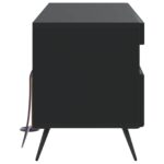 vidaXL LED TV kabinet Čierna Kompozitné drevo – Obrázok 5