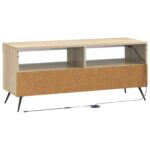 vidaXL LED TV kabinet Dub sonoma Kompozitné drevo – Obrázok 6