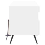 vidaXL LED TV kabinet Biela Kompozitné drevo – Obrázok 5