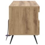 vidaXL LED TV kabinet Dub artisan Kompozitné drevo – Obrázok 5