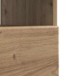 vidaXL LED TV kabinet Dub artisan Kompozitné drevo – Obrázok 7