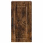 vidaXL Kúpeľňová nástenná skriňa UTRECHT Dymový dub 30 x 31 x 59 cm – Obrázok 3