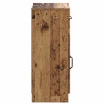 vidaXL Kúpeľňová úložná skriňa UTRECHT Staré drevo 30 x 31 x 77 cm – Obrázok 4