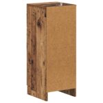 vidaXL Kúpeľňová úložná skriňa UTRECHT Staré drevo 30 x 31 x 77 cm – Obrázok 5